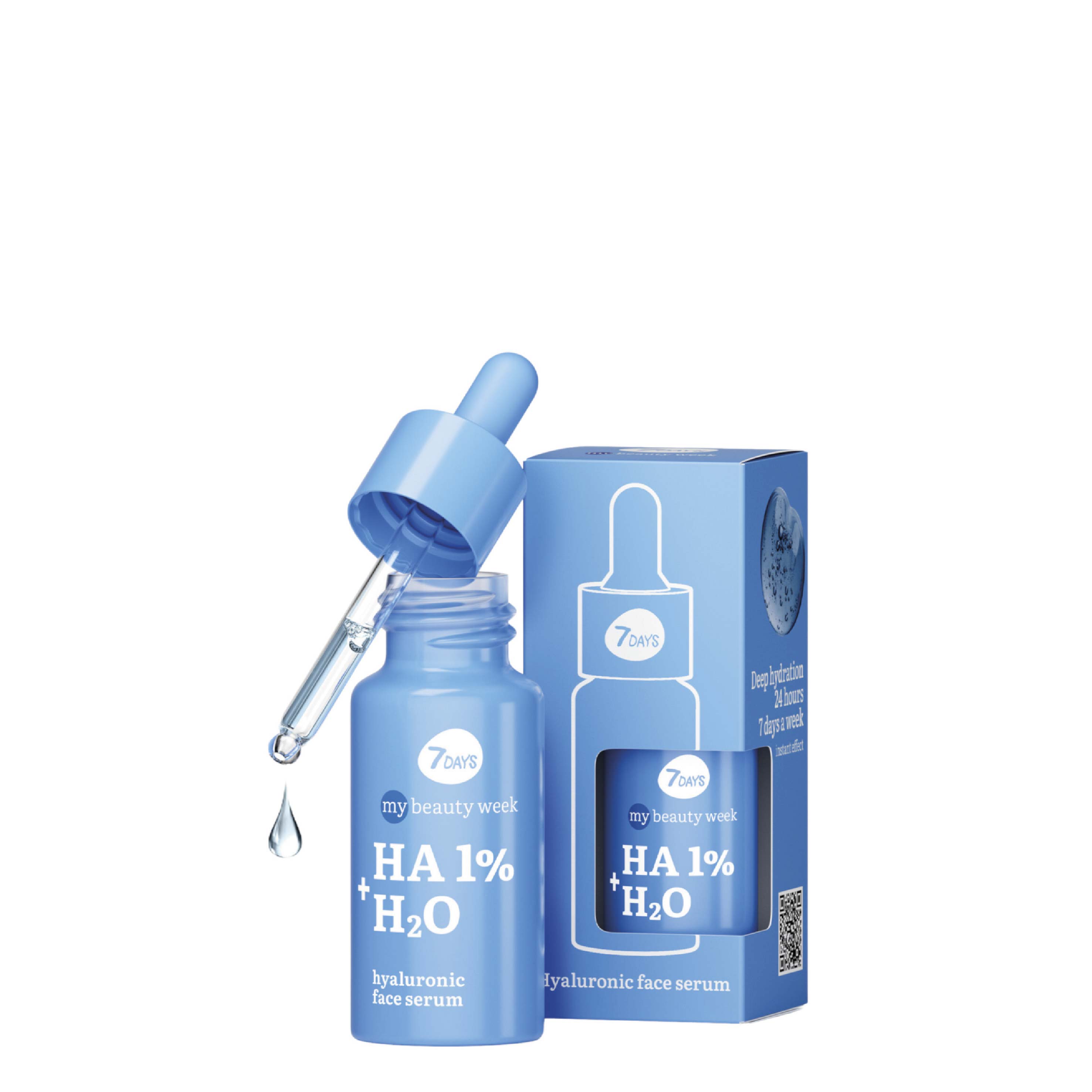 HA H2O Hyaluronic, Face Serum, 20 ML, 7DAYS MB