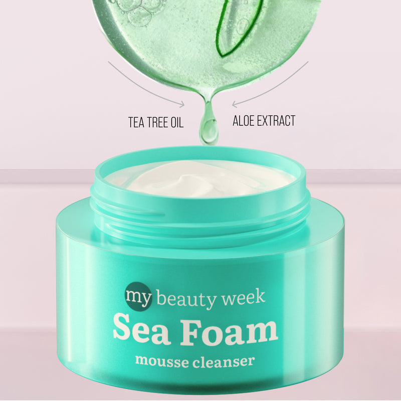 Mousse de Limpeza Facial SEA FOAM 7DAYS 50ml