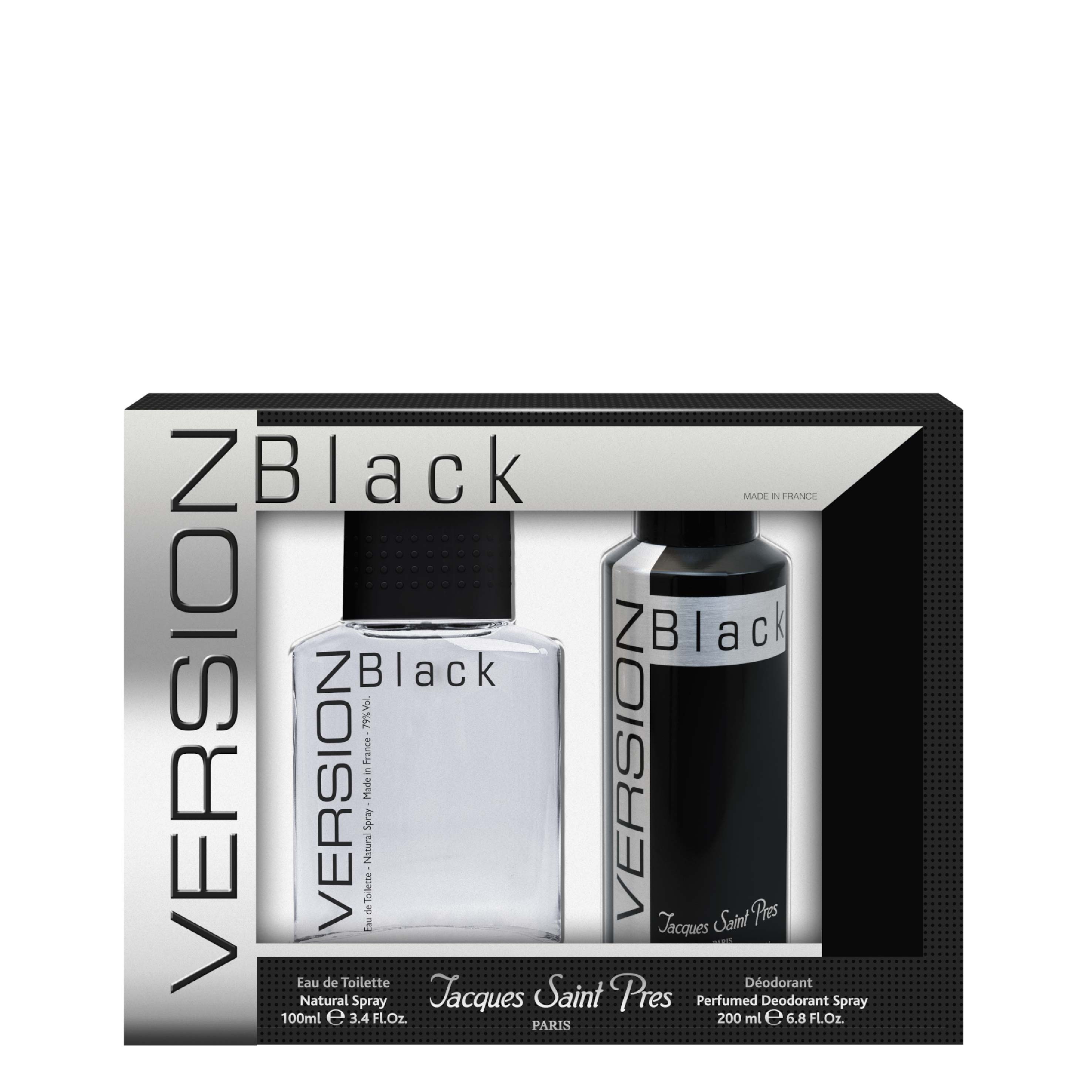 Conjunto UDV Version Black EDT 100ml + Deo 200ml