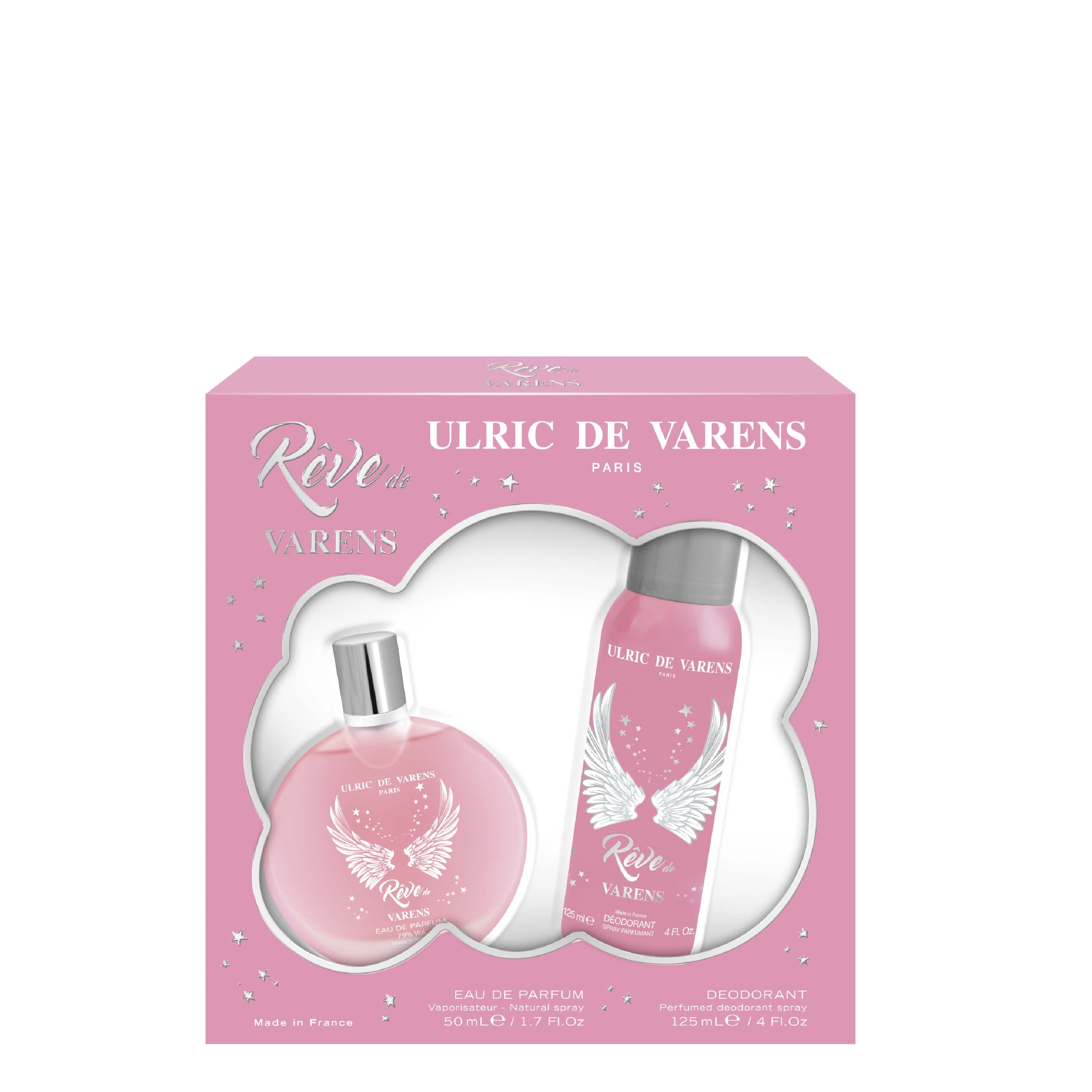 Conjunto Ulric de Varens Reve de Varens EDP 50ml + Deo 125ml
