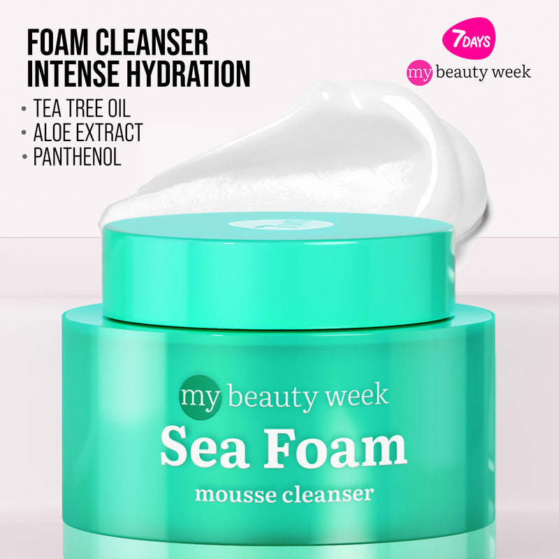 Mousse de Limpeza Facial SEA FOAM 7DAYS 50ml