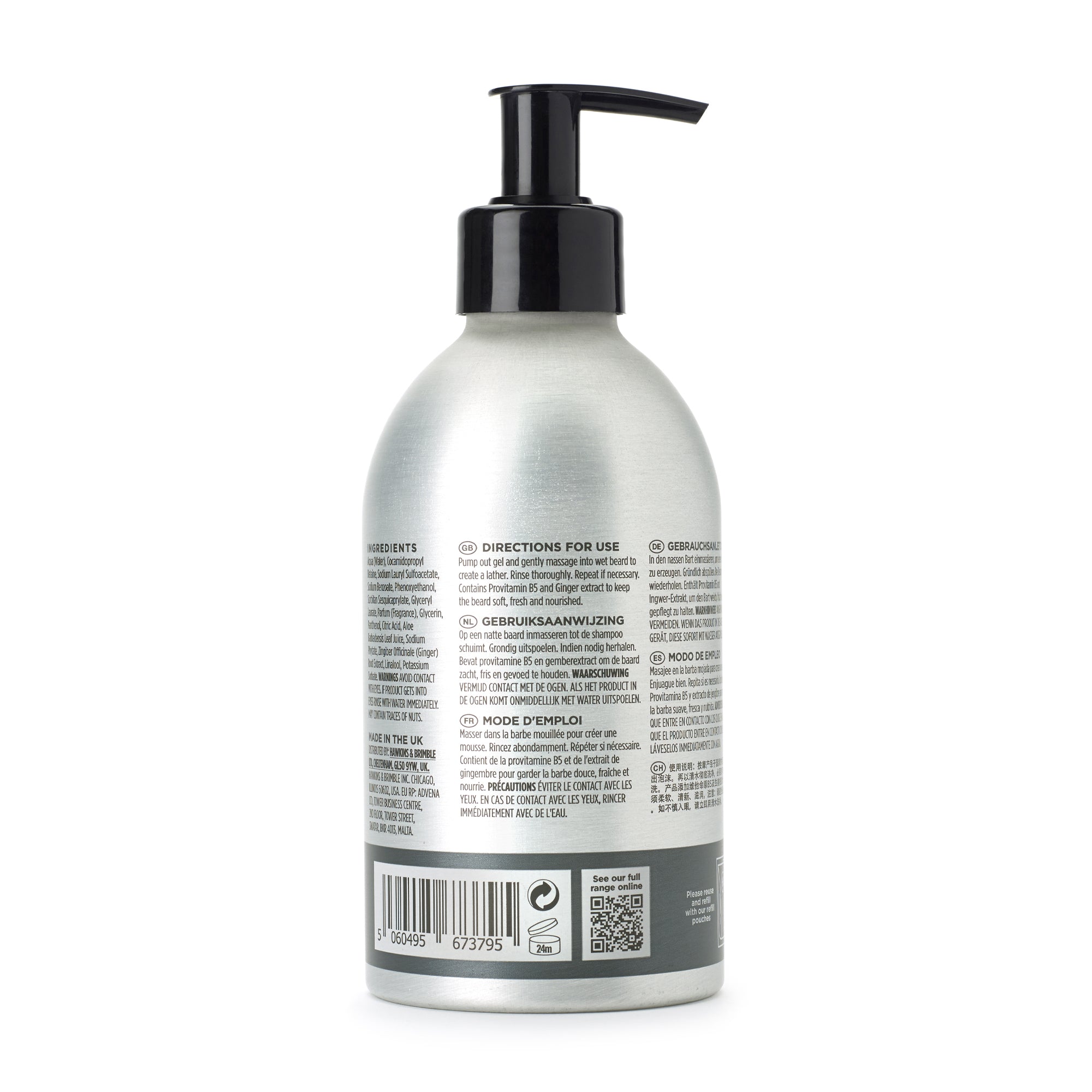 Champô para Barba Hawkins & Brimble 300ml