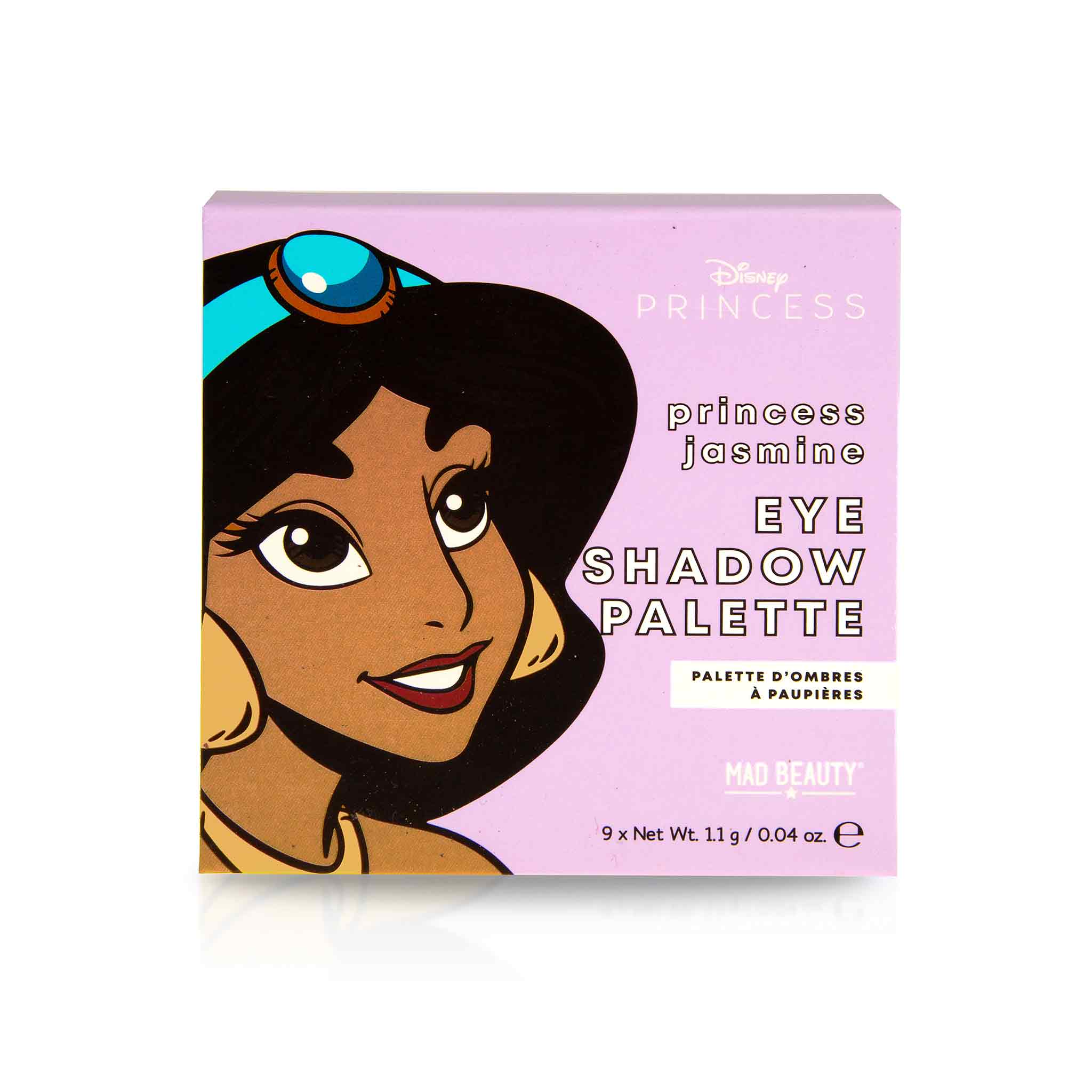 Mini Paleta de Sombras POP Princesa Jasmine – Mad Beauty