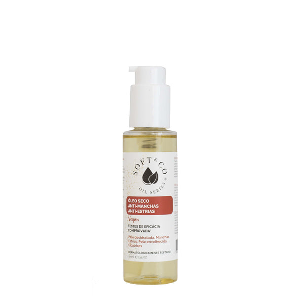 Óleo Seco Soft&Co Anti Manchas e Anti Estrias 100ml