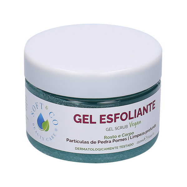 Gel Esfoliante Soft & Co Rosto e Corpo 250ml