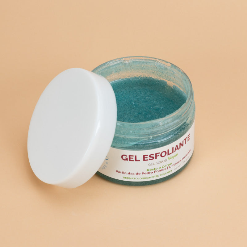 Gel Esfoliante Rosto e Corpo 250ml