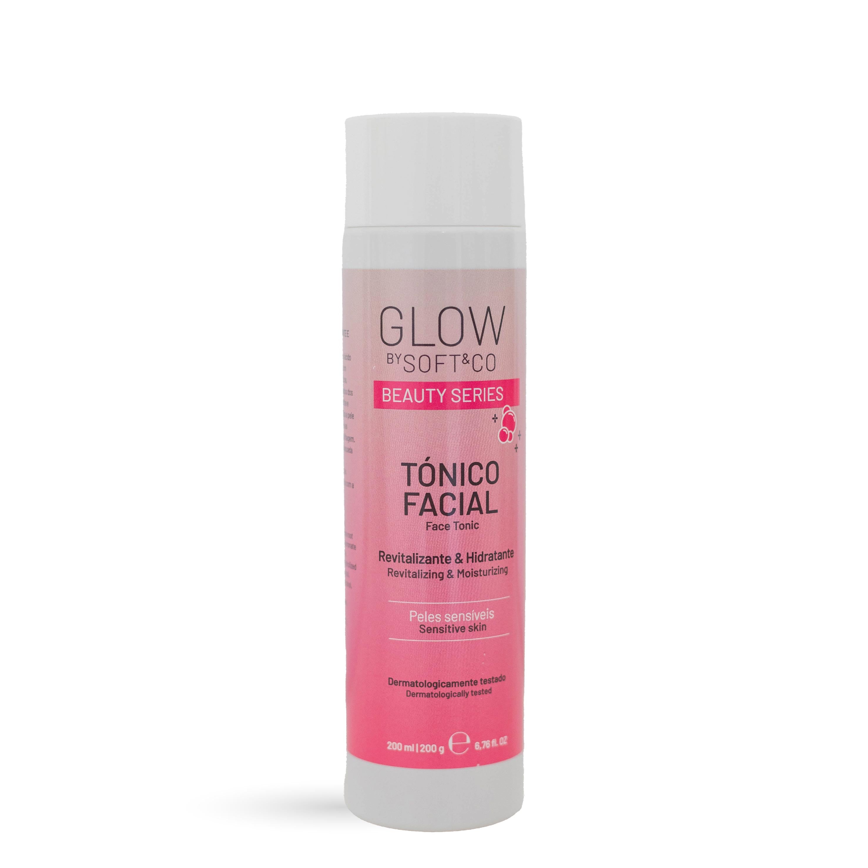 Tónico Revitalizante e Hidratante GLOW by Soft&Co 200ml