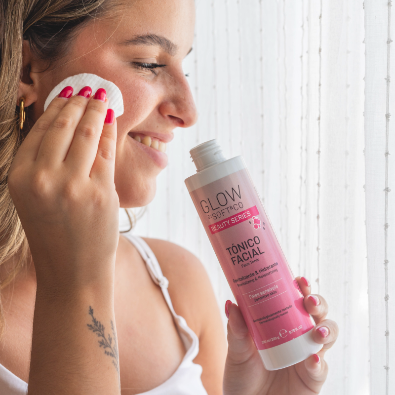 Tónico Revitalizante e Hidratante GLOW by Soft&Co 200ml