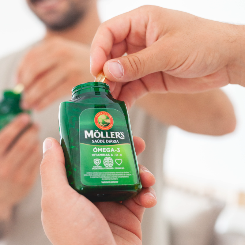 Suplemento Möller´s Cápsulas Ómega-3 Uso Diário - 112un