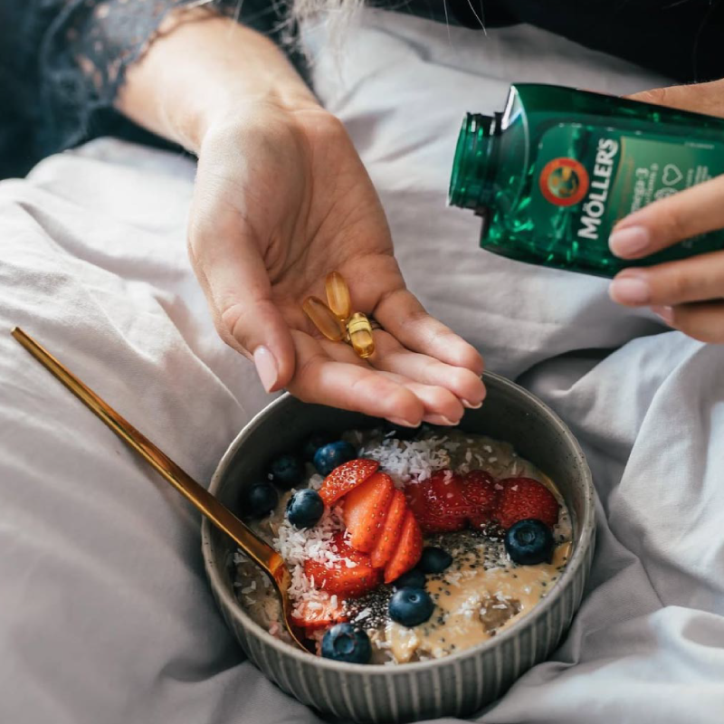 Suplemento Möller´s Cápsulas Ómega-3 Uso Diário - 112un