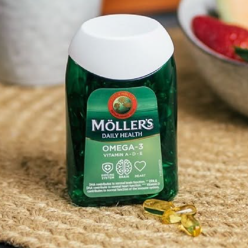 Suplemento Möller´s Cápsulas Ómega-3 Uso Diário - 112un