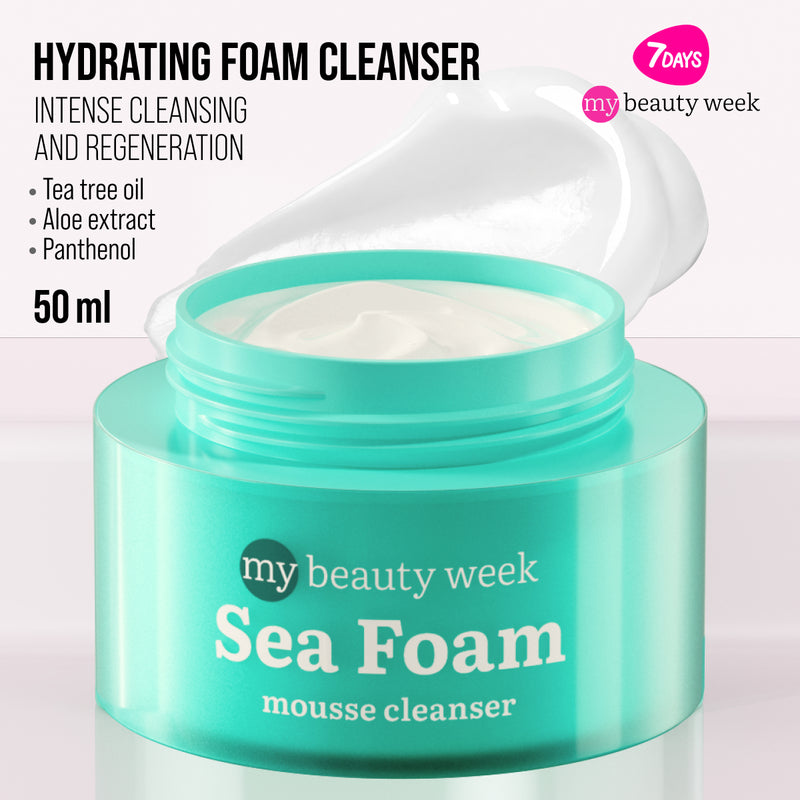 Mousse de Limpeza Facial SEA FOAM 7DAYS 50ml