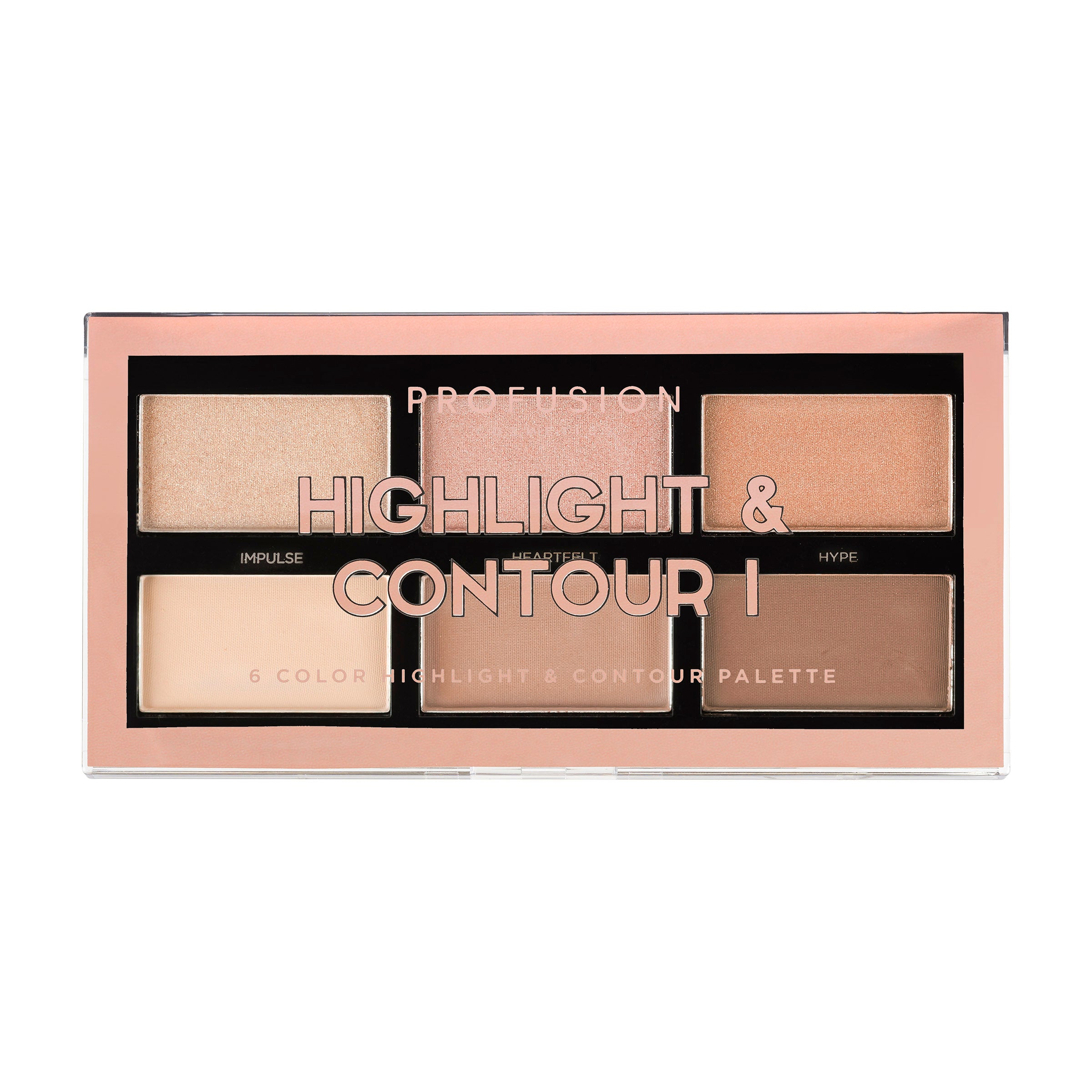 Palete Highlight e Contorno Profusion 6 Tons