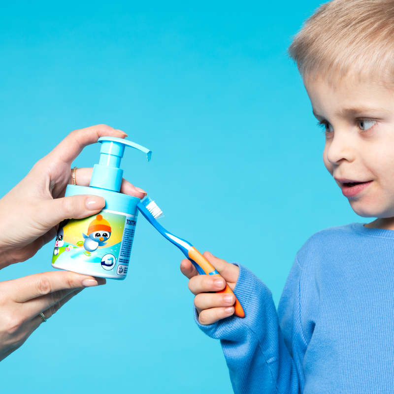 Pasta de Dentes Jordan Pump Infantil 0-5 anos 150ml