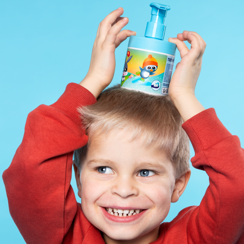 Pasta de Dentes Jordan Pump Infantil 0-5 anos 150ml