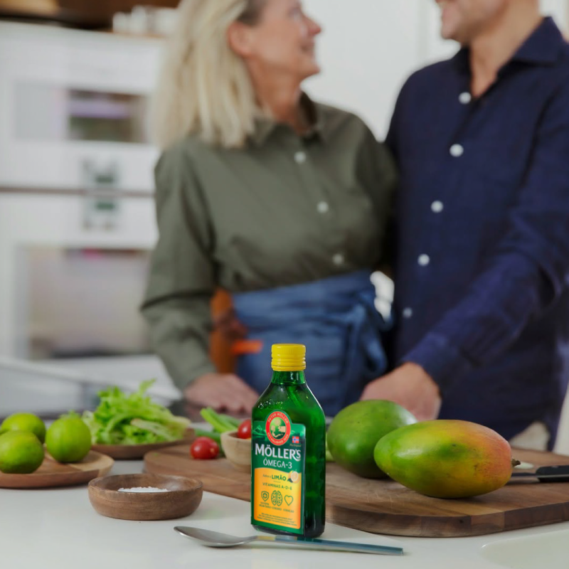 Suplemento Möller´s Alimentar Ómega-3 de Limão - 250ml