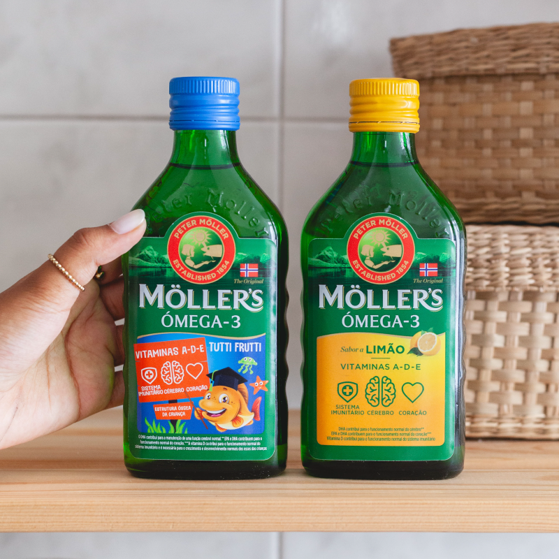 Suplemento Möller´s Ómega-3 Tutti Frutti Criança 250ml