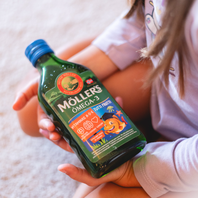 Suplemento Möller´s Ómega-3 Tutti Frutti Criança 250ml