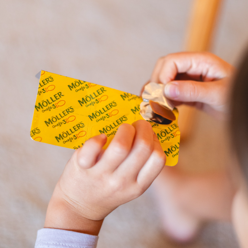 Suplemento Möller´s Gomas Ómega-3 Coca-Cola Criança - 36un