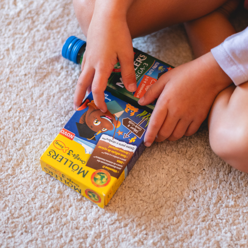 Suplemento Möller´s Gomas Ómega-3 Coca-Cola Criança - 36un