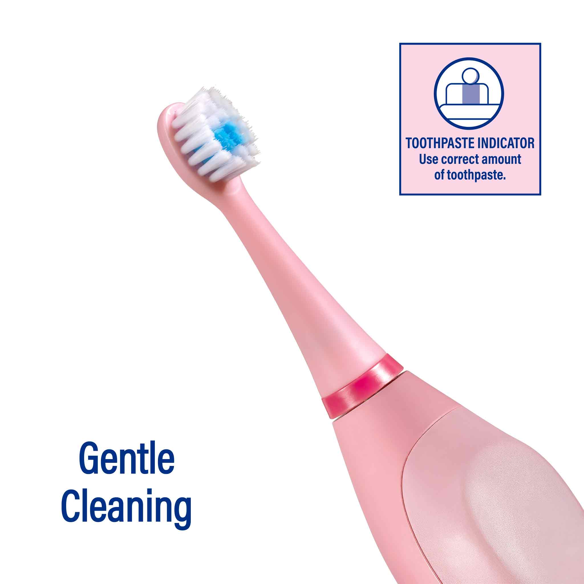 Escova de Dentes Elétrica Jordan OOTIE Infantil Rosa