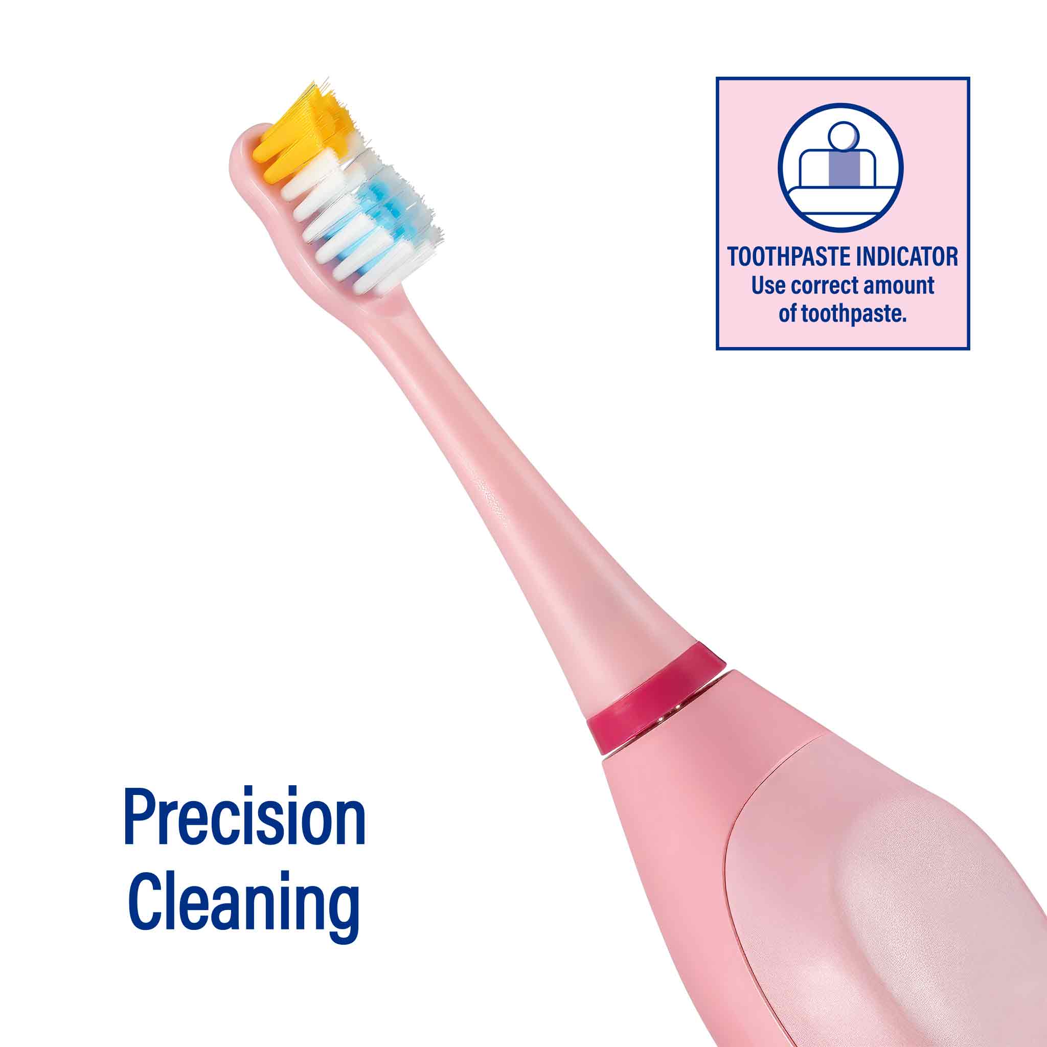 Escova de Dentes Elétrica Jordan OOTIE Infantil Rosa