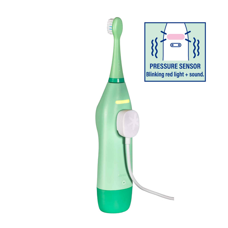 OOTIE Verde – Escova de Dentes Elétrica Infantil