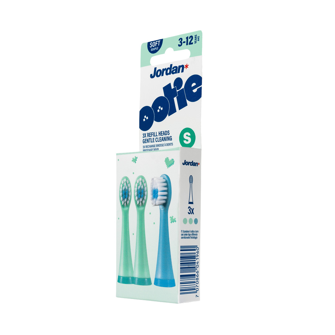 Ootie™ Recargas de Escova de Dentes Jordan – Verde S