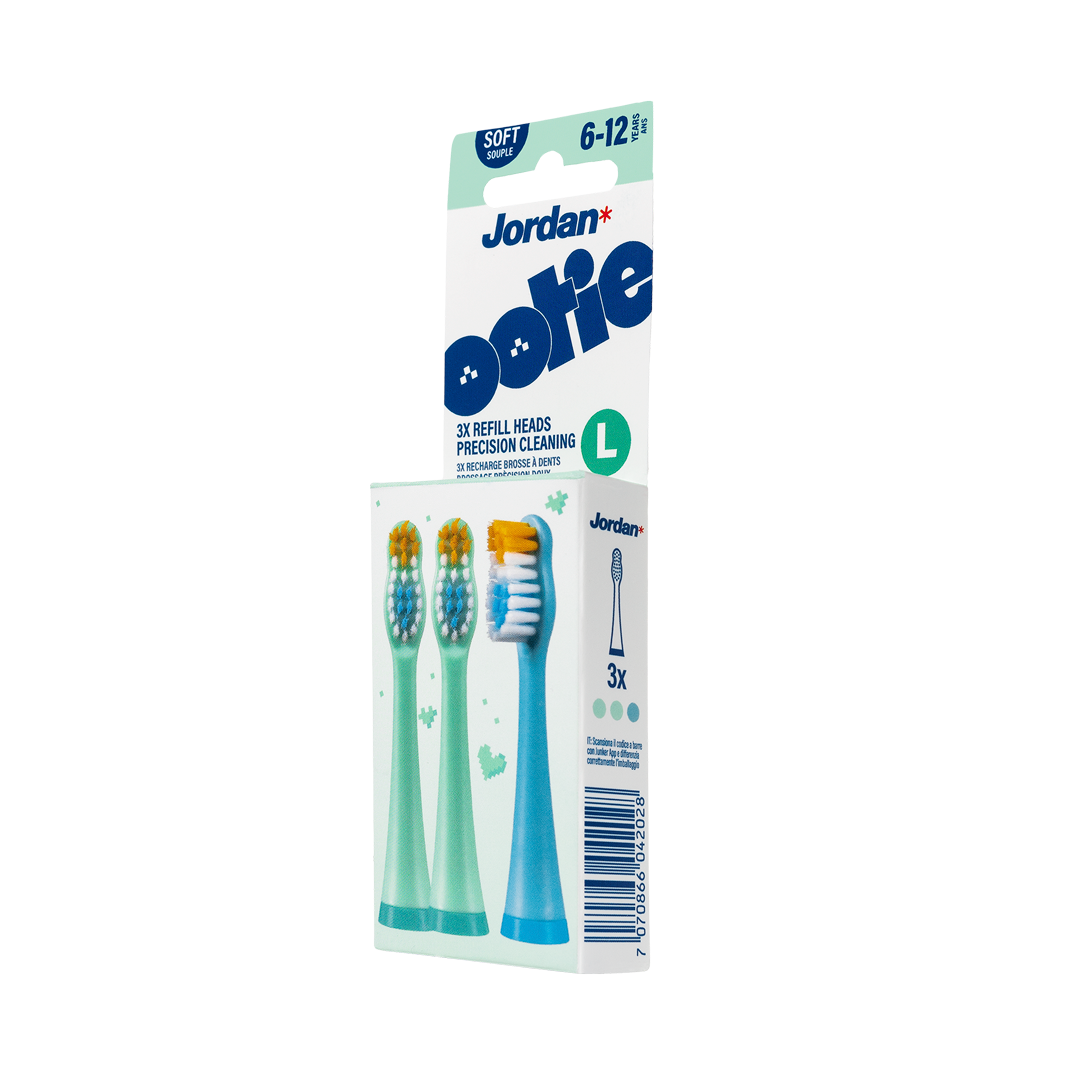 Ootie™ Recargas de Escova de Dentes Jordan – Verde L