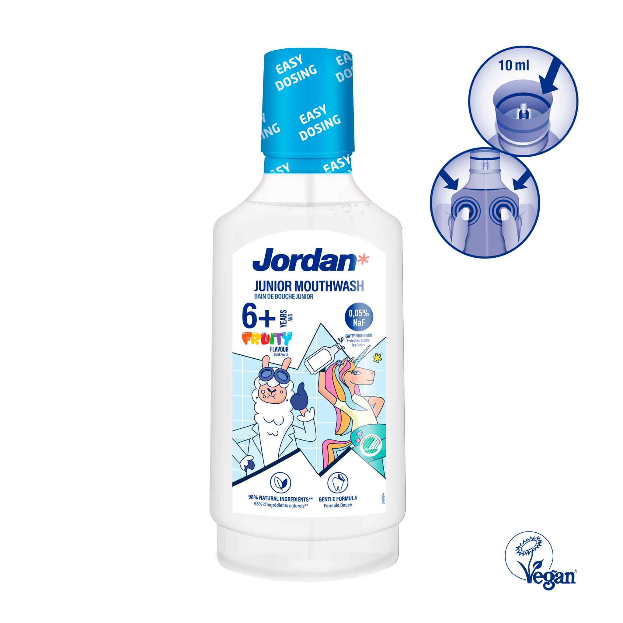 Elixir Infantil Jordan +6 Proteção Anticárie 500ml