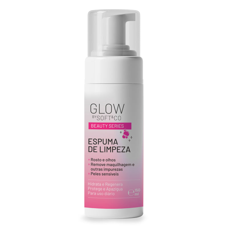 Espuma Limpeza Glow by Soft&Co 150ml