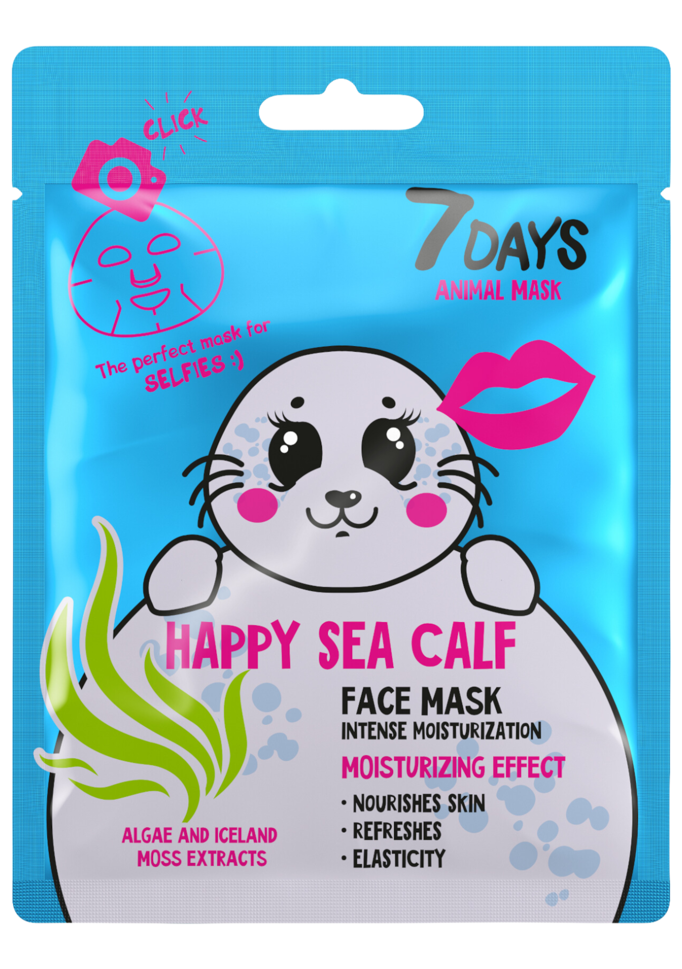 Máscara Facial 7DAYS Happy Sea Calf