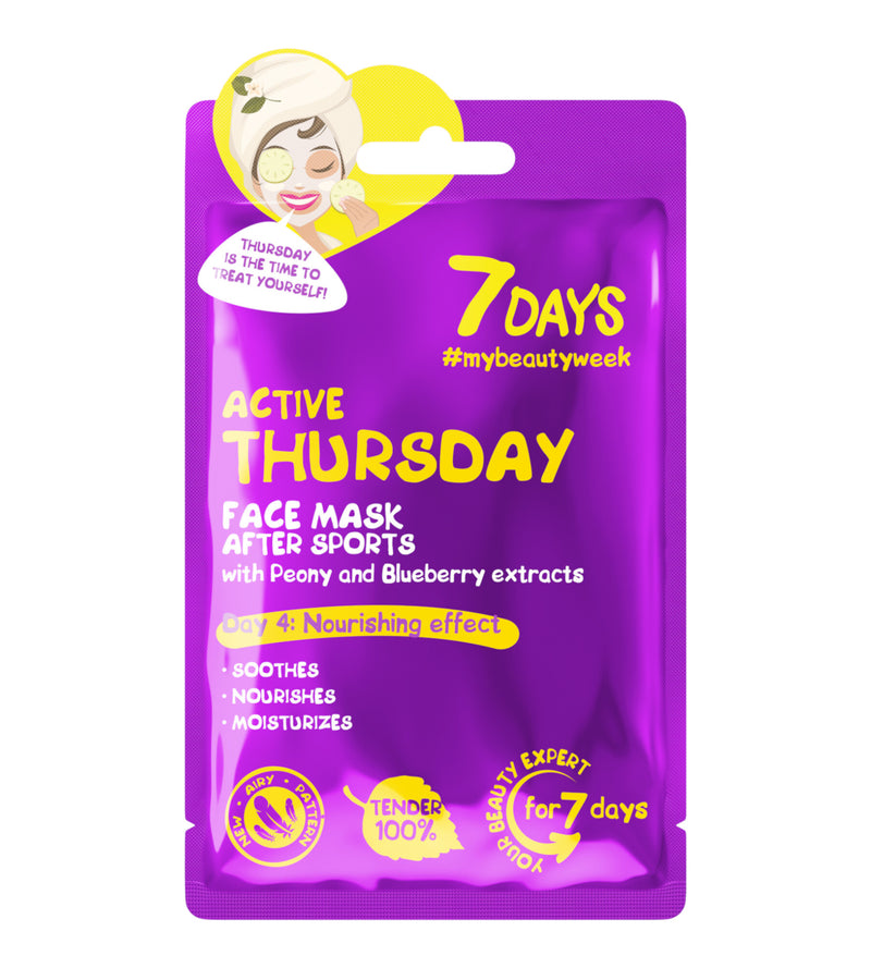 Máscara Facial 7DAYS My Beauty Week Active Thursday