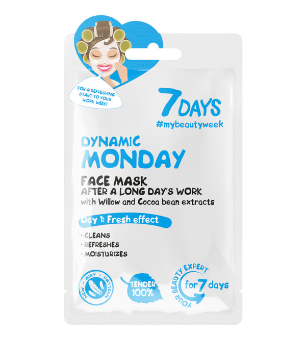 Máscara Facial 7DAYS My Beauty Week Dynamic Monday