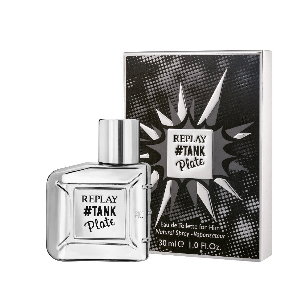 Perfume Replay #Tank Plate For Him EDTV 30ml