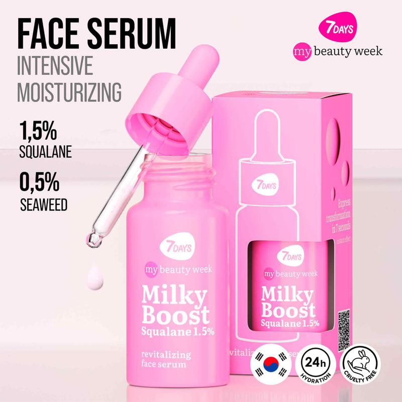 Sérum Facial Revitalizante com Esqualano – MILKY BOOST 20ml