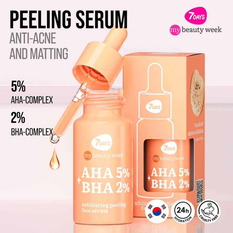 Sérum Esfoliante Facial com AHA + BHA – 20ml