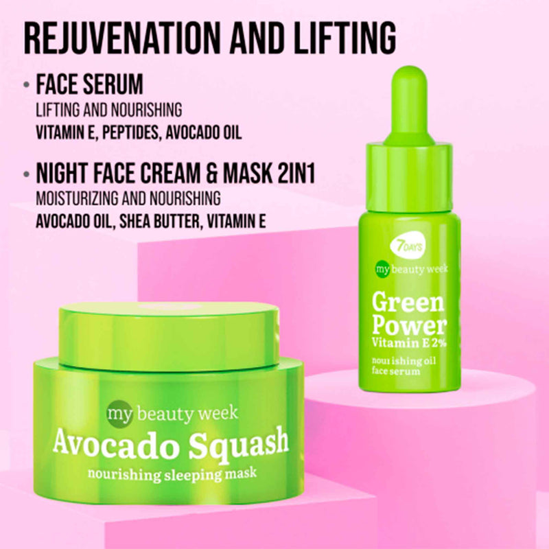 Sérum Facial Anti-Idade GREEN POWER com Vitamina E – 20ml