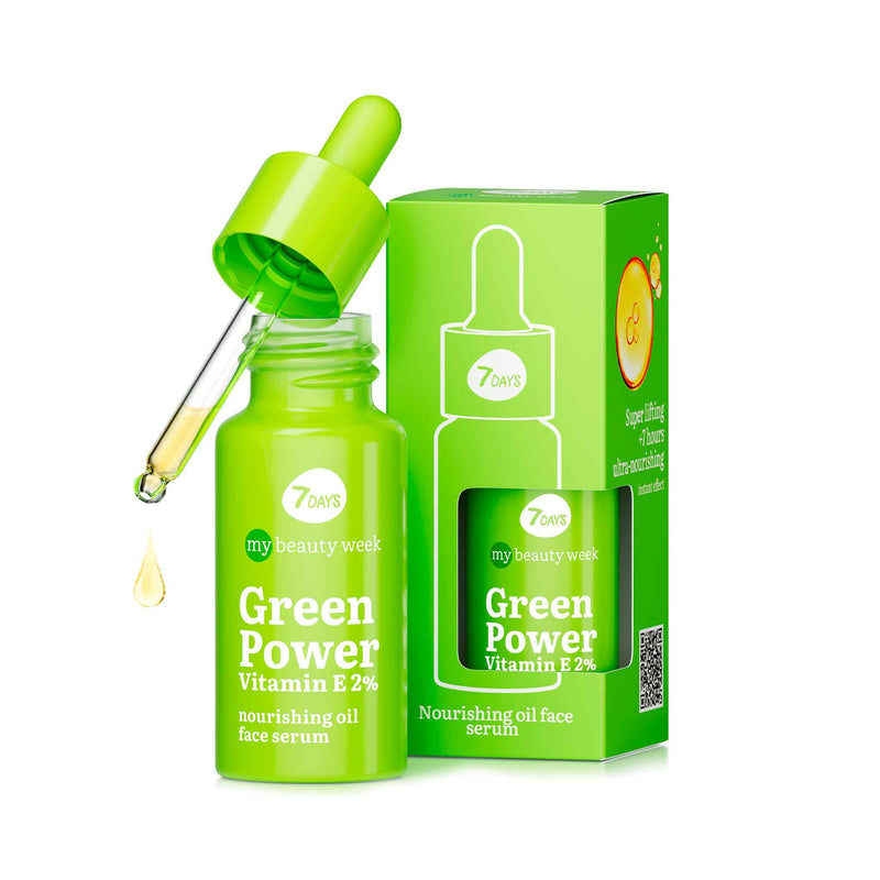 Sérum Facial Anti-Idade GREEN POWER com Vitamina E – 20ml