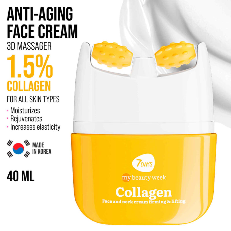 Massajador 7DAYS Collagen V-Shap Facial Lifting 40ml