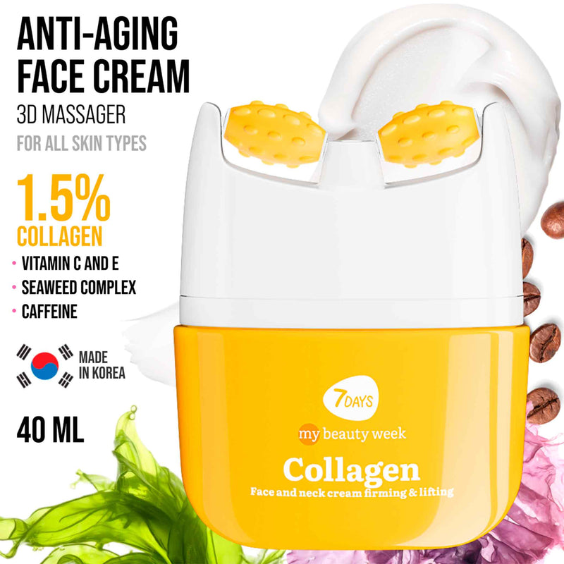 Massajador 7DAYS Collagen V-Shap Facial Lifting 40ml