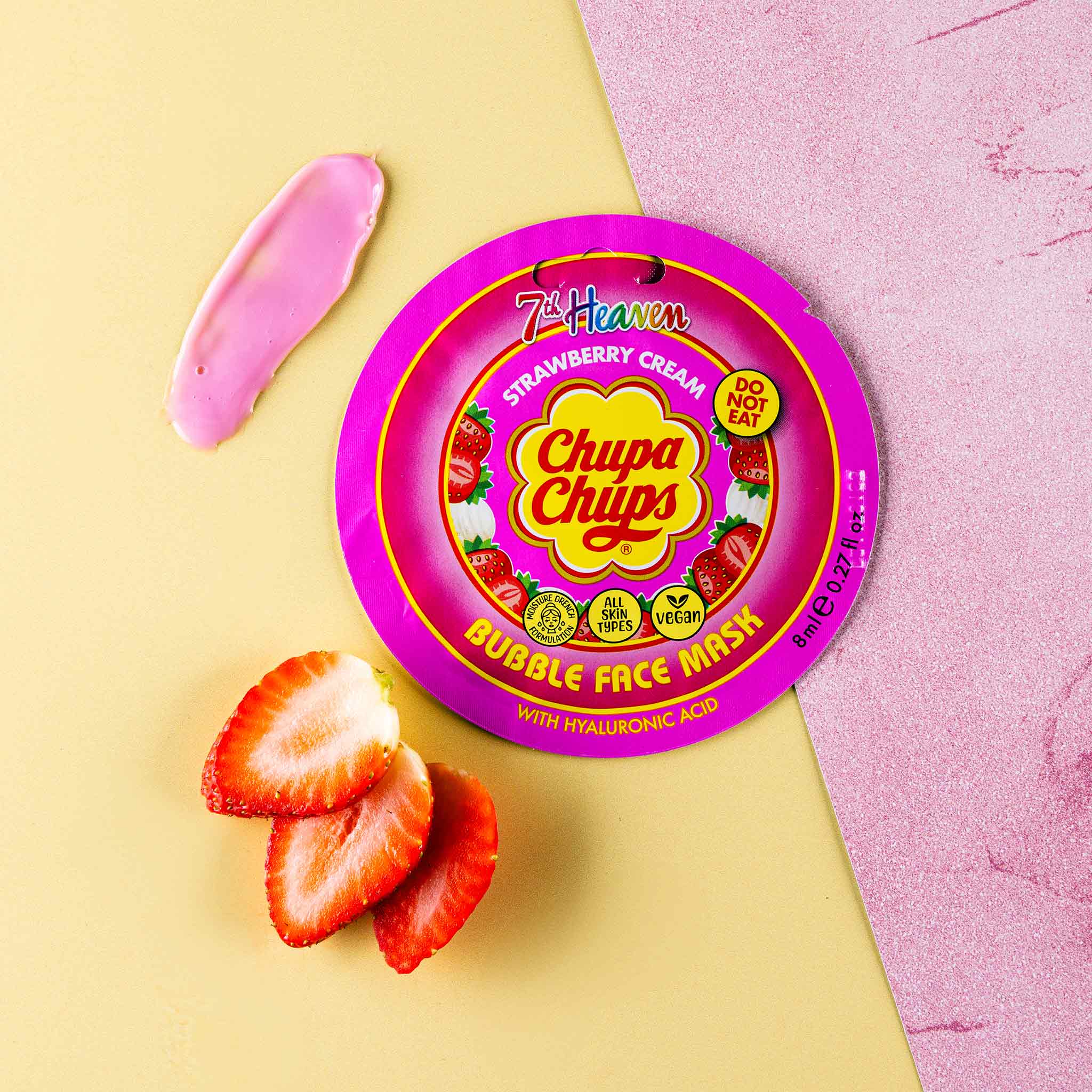 Chupa Chups Máscara Facial Bubble Morango – 7th Heaven