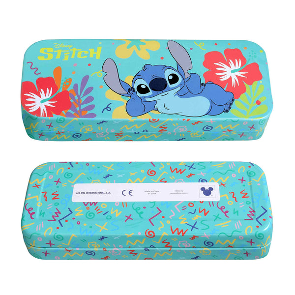 Stitch Estojo Metálico de Maquilhagem Triplo