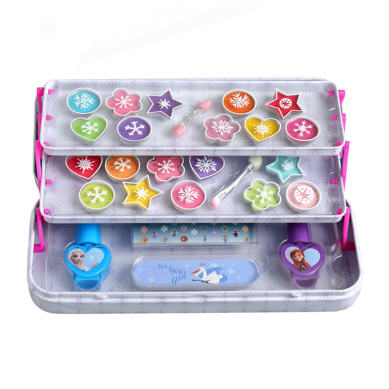 Frozen Estojo Metálico de Maquilhagem Triplo