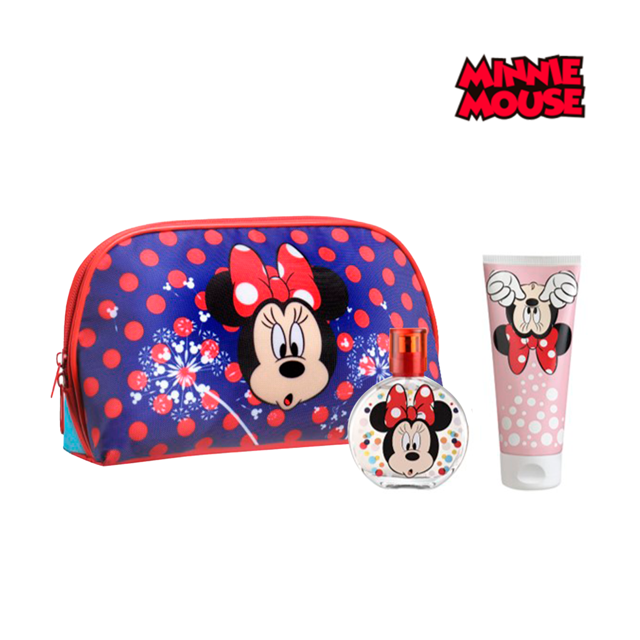Minnie Mouse – Conjunto de Perfume e Gel de Duche