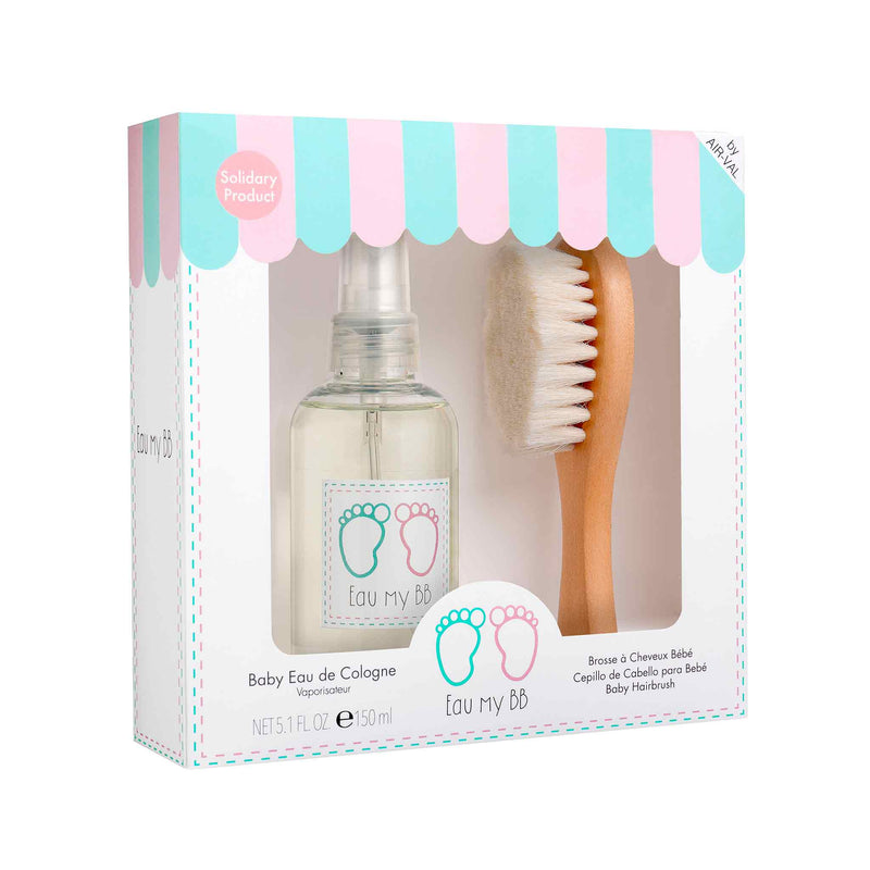 Eau My BB Coffret | Água de Colónia 150 ml + Escova de Madeira