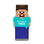 Minecraft Steve Gel de Duche & Champô 2 em 1 – 400 ml