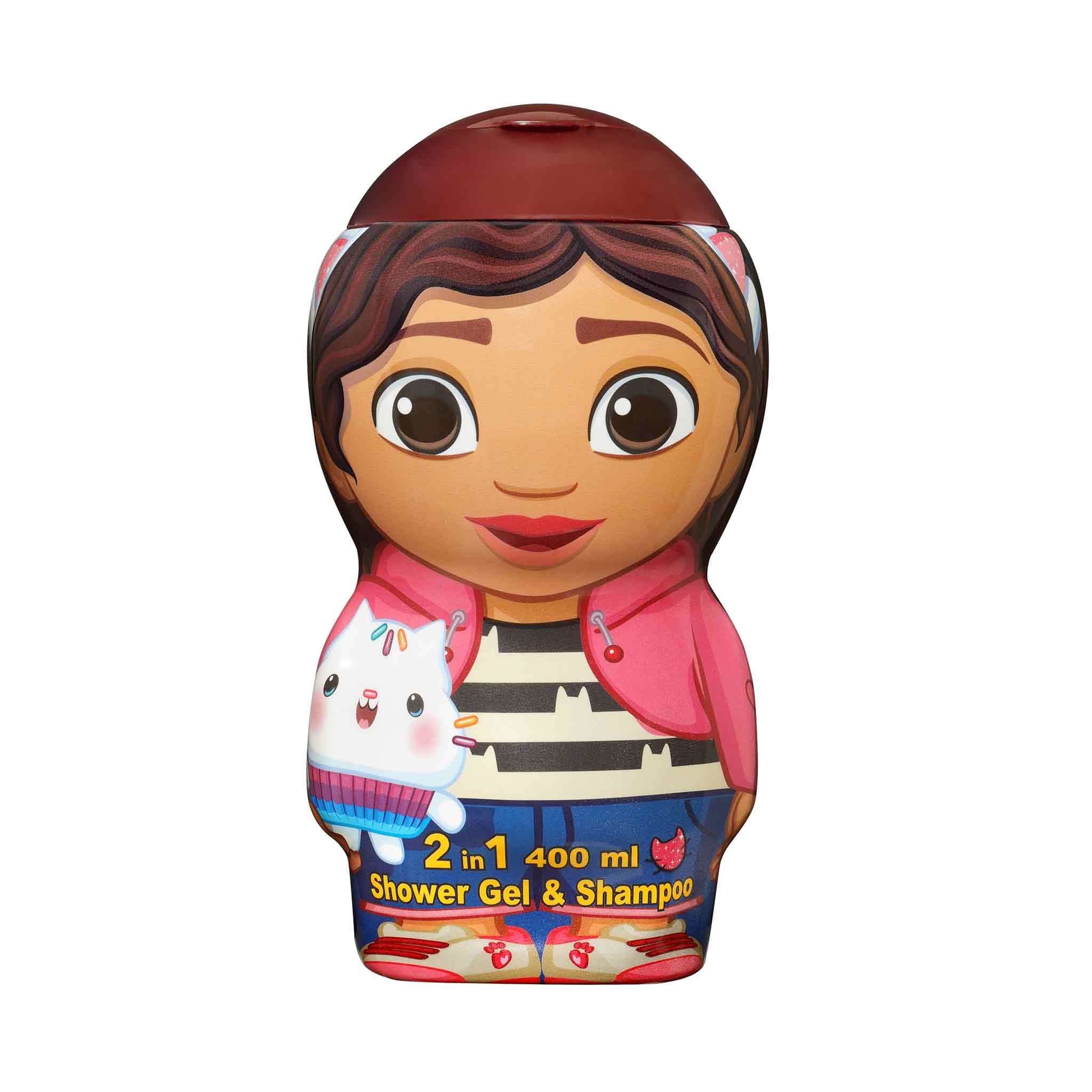 Gabby’s Dollhouse Gel de Duche & Champô 2 em 1 – 400 ml