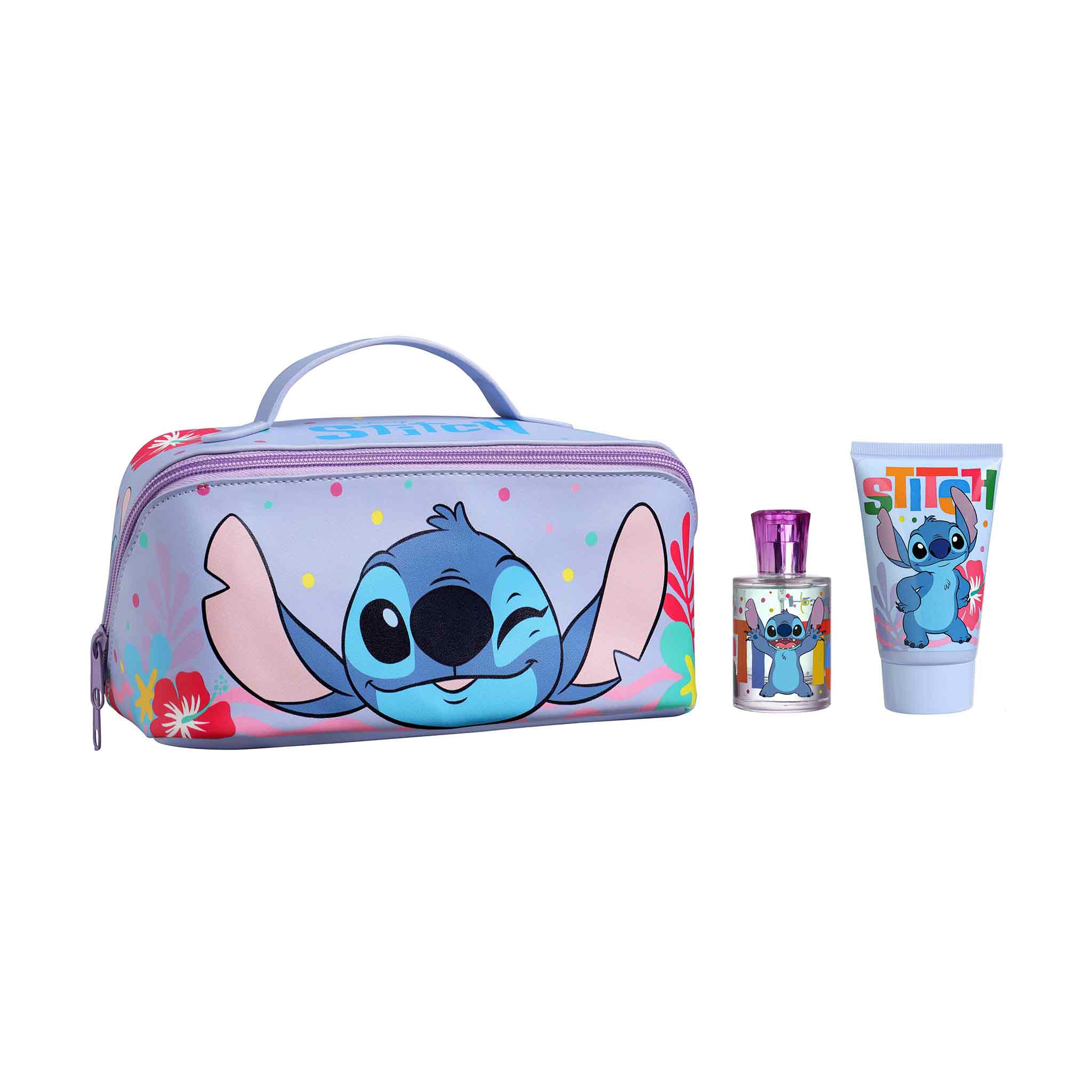 Stitch Makeup Toiletry Bag EDT 50 ml + Shower Gel 100 ml