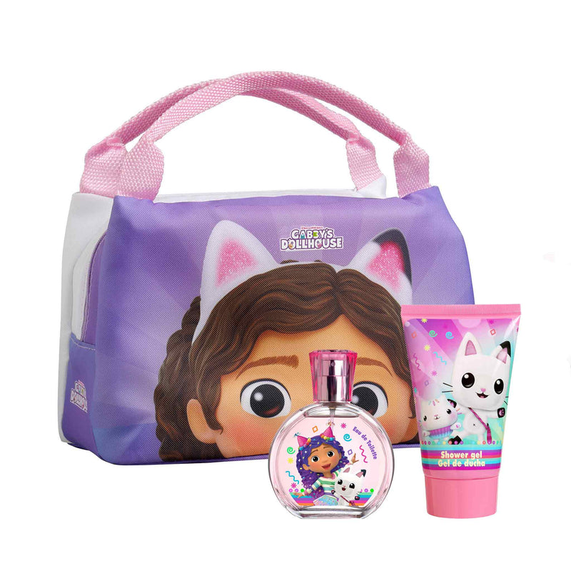 Gabby’s Dollhouse Conjunto com Bolsa Térmica – Eau de Toilette 50 ml + Gel de Duche 100 ml